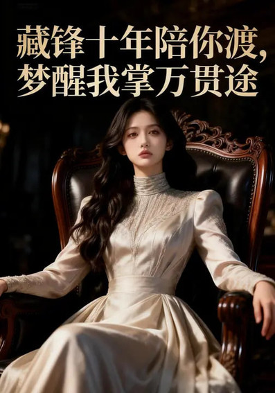 藏锋十年陪你渡，梦醒我掌万贯途