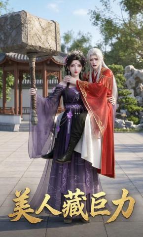美人藏巨力